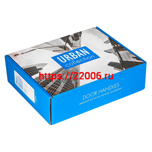 Ручка Armadillo (Армадилло) раздельная R.URS52.TWIN (TWIN URS) BL-26 черный фото 3