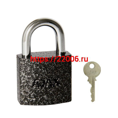 Замок Ajax (Аякс) навесной PD-0132 (PD-01-32) 3 key англ.