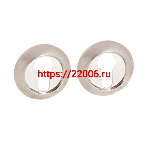Накладка Fuaro (Фуаро) под цилиндр ET.R.RM54 (ET RM) SN/CP-3 матовый никель/хром