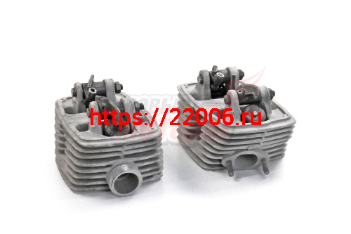 Головки Днепр цилиндра С/О в сборе с коромыслами (реставр.) (ПАРА)