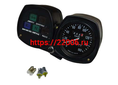 Щиток приборов Иж в сборе (0204238600003) (CN) (кол-во в упак. 25 шт.)