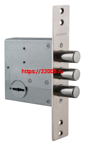 Замок Guardian (Гардиан) врезной сувальдный ЗВ 50.01, 4 кл. /123:157/