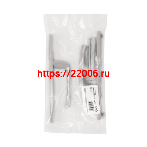 Ручка Punto (Пунто) на планке HANDLE.85.25.67-75 RAL 9006 серый фото 2