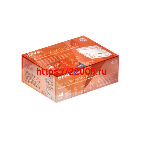 Замок Fuaro (Фуаро) накладной электромеханический FUARO-2369 INOX фото 3 Замок Fuaro (Фуаро) накладной электромеханический FUARO-2369 INOX фото 3