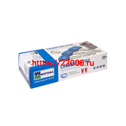 Цилиндровый Mottura (Моттура) механизм CP4D464601 (92 мм/41+10+41) МАТ.НИКЕЛЬ фото 3