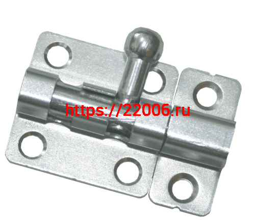 Задвижка накладная ЗТ7 цинк