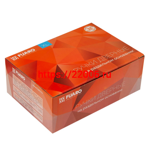 Ручка Fuaro (Фуаро) раздельная K.XL62.TOR (TOR XL) CP-8 хром фото 3