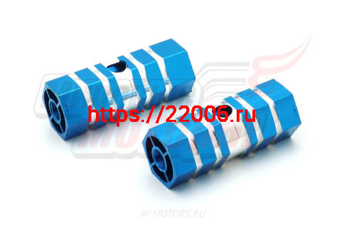 Пеги алюминиевые для трюковых самокатов 25х60мм (пара)(разные цвета) фото 4