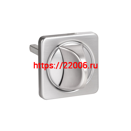 Ручка Fuaro (Фуаро) поворотная BKW8x75.K.MSC62 SSC-16 сатинированный хром ПЛАСТИК