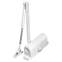 Доводчик Punto (Пунто) дверной SDC2050 WH 75-95 кг (белый)