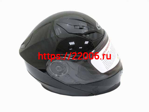 Мотошлем YM-827 черный (XL)