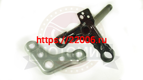 Траверса LARGO/SHURIKEN в сборе, верхняя+нижняя с осью (под перья 27 мм) (НАБОР)