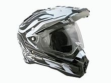 Мотошлем THH TX-27№1 white/black (XL)