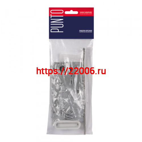 Защелка Punto (Пунто) врезная магнитная ML96WC-50 CP (хром) фото 3