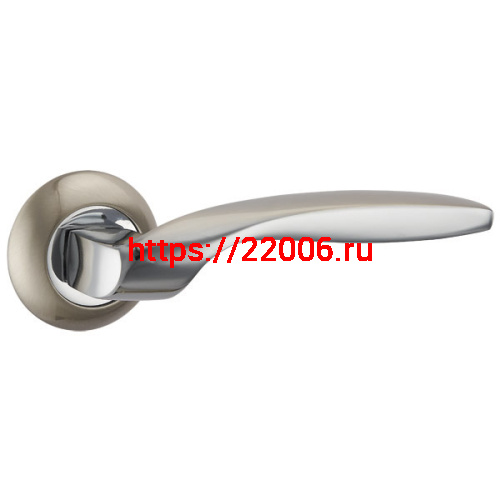 Ручка Punto (Пунто) раздельная R.TL54.BOSTON (BOSTON TL) SN/CP-3 матовый никель/хром