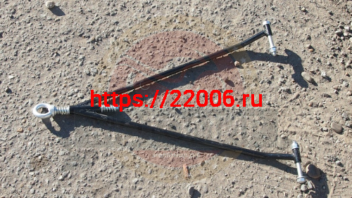 Сани волокуши снегоходные 1450 с отбойником, демпфером, накладками (1710х750х560) (НАБОР)