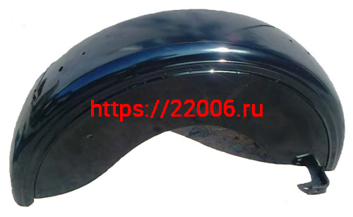 Крыло (щиток) коляски реставрация Урал с хром. фонарями