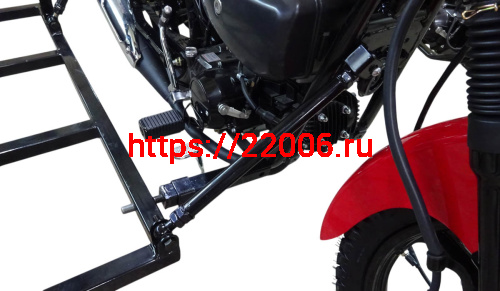 Прицеп боковой для мопеда SIGMA (Невозможна регистрация в ГИБДД) (кронштейны под сварку) фото 7