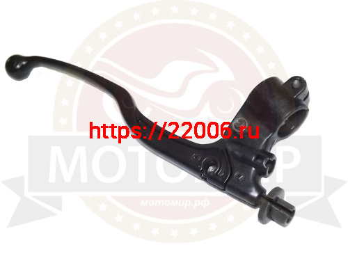 Рычаг сцепления  YBR125 в сборе с кронштеном фото 2