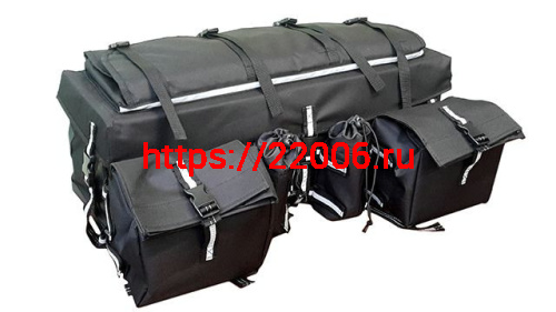 Кофр текстильный для квадроцикла черный CZ-ATV-01