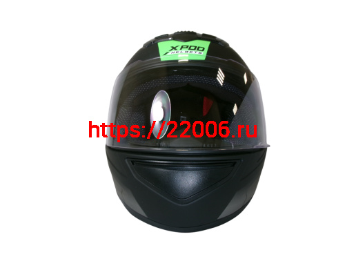 Шлем TVS RACING (Индия) XPOD DULL BLACK NEON GREEN размер L фото 5