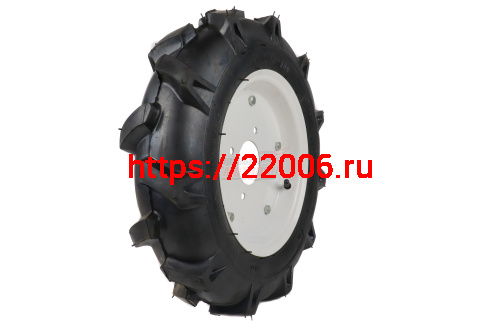 Колесо МБ 4,00-10 "Ёлочка" в сборе с диском (4отв.)