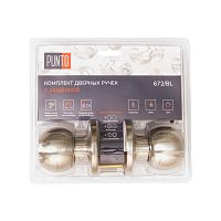 Ручка Punto (Пунто) защелка DK672/BL SN-ET (кл./фик.) мат.никель