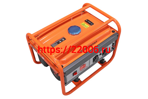Генератор бенз. "COVENANT"  GG3600 (2,5/2,8кВт, LT168F, 6,5л.с., бак 15л, 39кг, руч.старт, МЕДЬ) фото 3