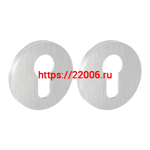 Накладка Fuaro (Фуаро) на цилиндр ET.R.SLR52 SSC-16 сатинированный хром