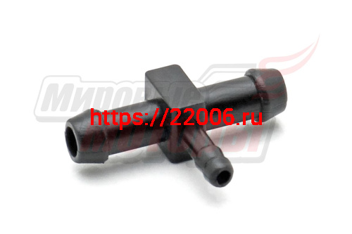 Тройник для бензошланга Буран (пластик)