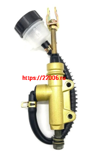 Тормозная машинка гидравлическая заднего тормоза TTR-250Rb с боченком золото