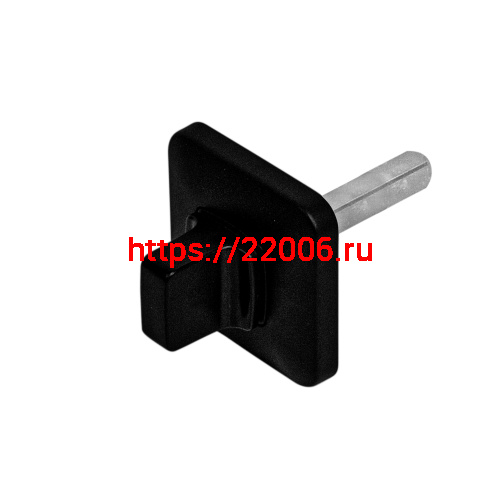 Ручка Ajax (Аякс) поворотная BKW8x75.K.MD50 BL-24 черный