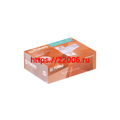 Защелка Fuaro (Фуаро) врезная PLASTP12-45-25 (P12-45) BL черный фото 2