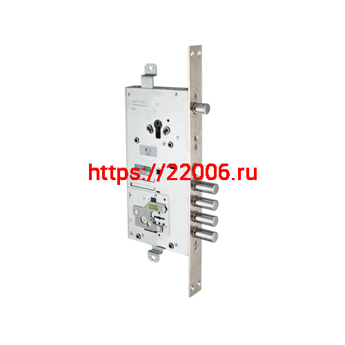 Замок Mottura (Моттура) врезной двухсистемный 54.J939M-D MyKey (правый), перекод. с торца, кл. 40 мм, без накл.
