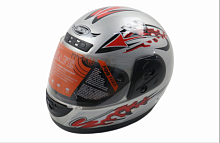 Шлем CONCORD XZF03 серебристый "XL(61-62)" (интеграл)