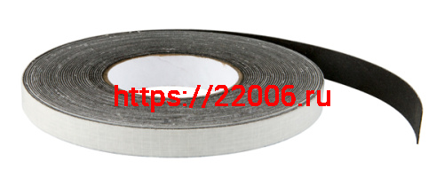 Терморасширяющийся Fuaro (Фуаро) уплотнитель ISOLAR 1000-15/B (толщина 1 мм, ширина 15 мм, длина 15,9 м), черный