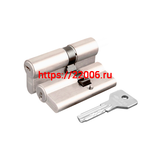 Цилиндровый Cisa (Чиза) механизм ASIX OE300-18.12 (80 мм/35+10+35), НИКЕЛЬ