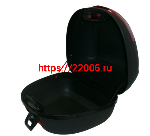 Кофр багажный мото задний CIGNA E-33 30л черный фото 5