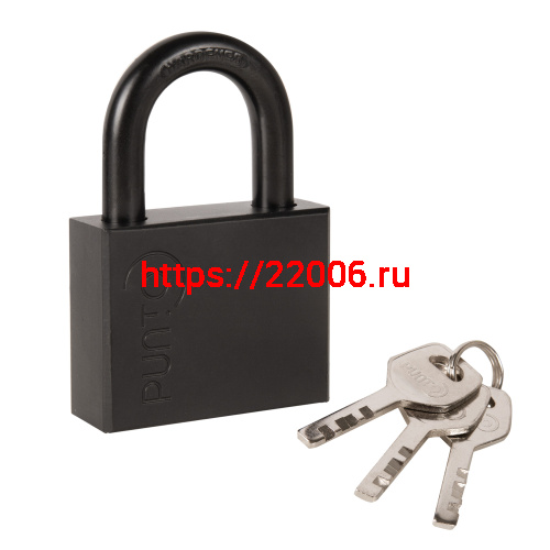Замок Punto (Пунто) навесной PK-1560 3 key диск.ключ