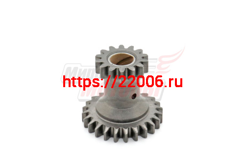 Шестерня вала задней передачи (двойная) редуктора SR1Z-65A