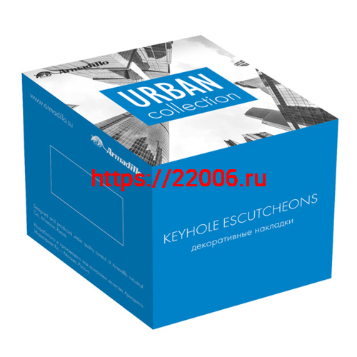 Накладка Armadillo (Армадилло) под цилиндр ET.R.URB52 (ET URB) OB-13 античная бронза фото 2