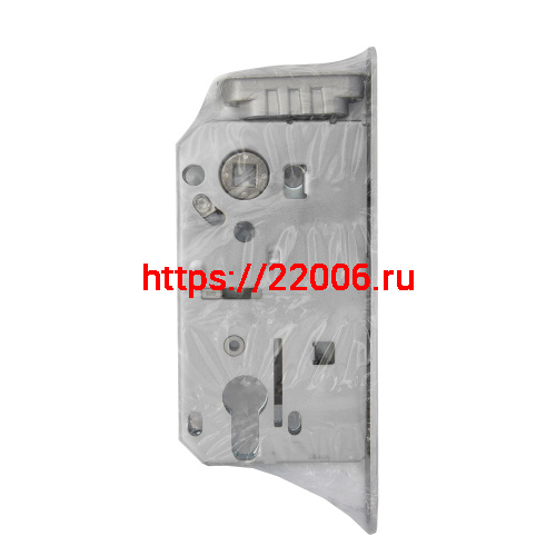 Замок Bonaiti (Бонаити) межкомнатный магнитный под цилиндр B-FORTY №68 с отв. пл. F45 (матовый хром), планка 190 мм фото 2