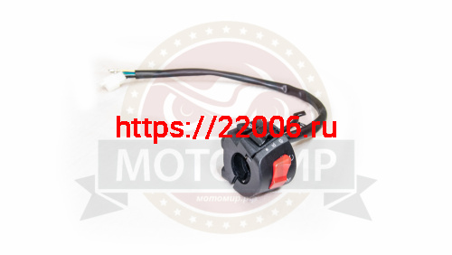 Переключатель RACER RC150-23A TOURIST правый, в сборе (P87E080) Переключатель RACER RC150-23A TOURIST правый, в сборе (P87E080)