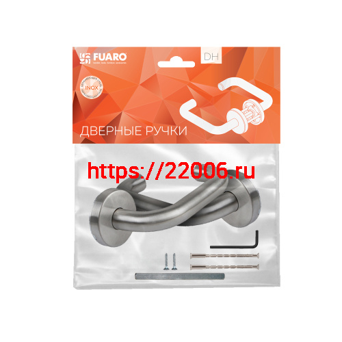Ручка Fuaro (Фуаро) раздельная R.DSS304-0203/19 (квадрат 8х110 мм) INOX 304 фото 2