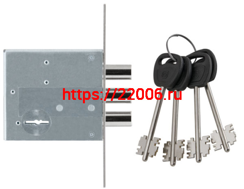 Замок Guardian (Гардиан) врезной сувальдный ЗВ 50.01, 4 кл. /123:157/ фото 3