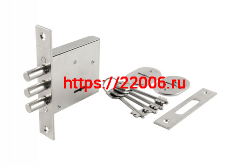 Замок Zenit (Зенит) врезной сувальдный ЗВ8-6.1, 4 кл.