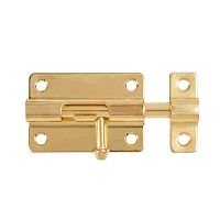 Шпингалет Ajax (Аякс) мебельный металлический SPD60х30 GP золото