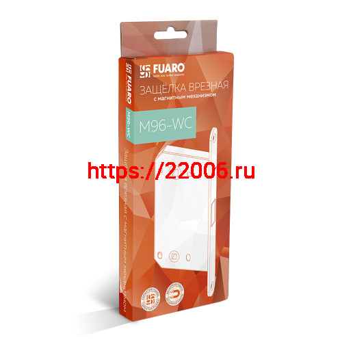 Защелка Fuaro (Фуаро) врезная MAGNM96WC-50 (M96WC-50) GR графит фото 2