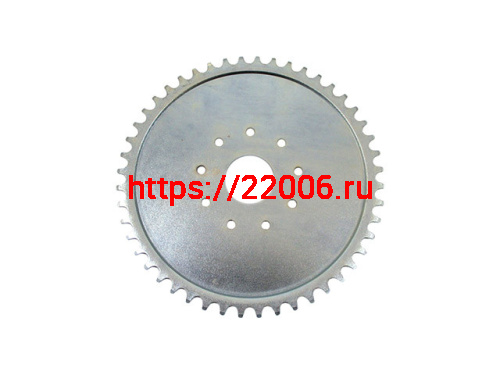 Звезда задняя на веломотор 48 зубьев Звезда задняя на веломотор 48 зубьев