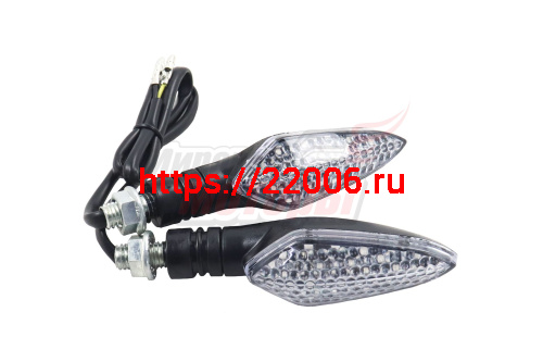 Боковой фонарь светодиодный WKT-TL-05 черные (ПАРА)